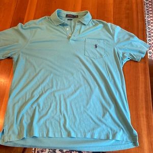 Ralph Lauren Polo, Large, Blue/Teal